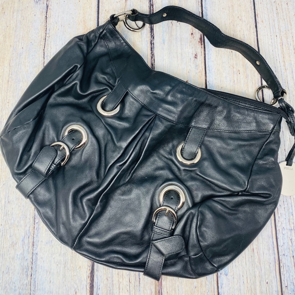 FURLA HOBO BAG(Black)